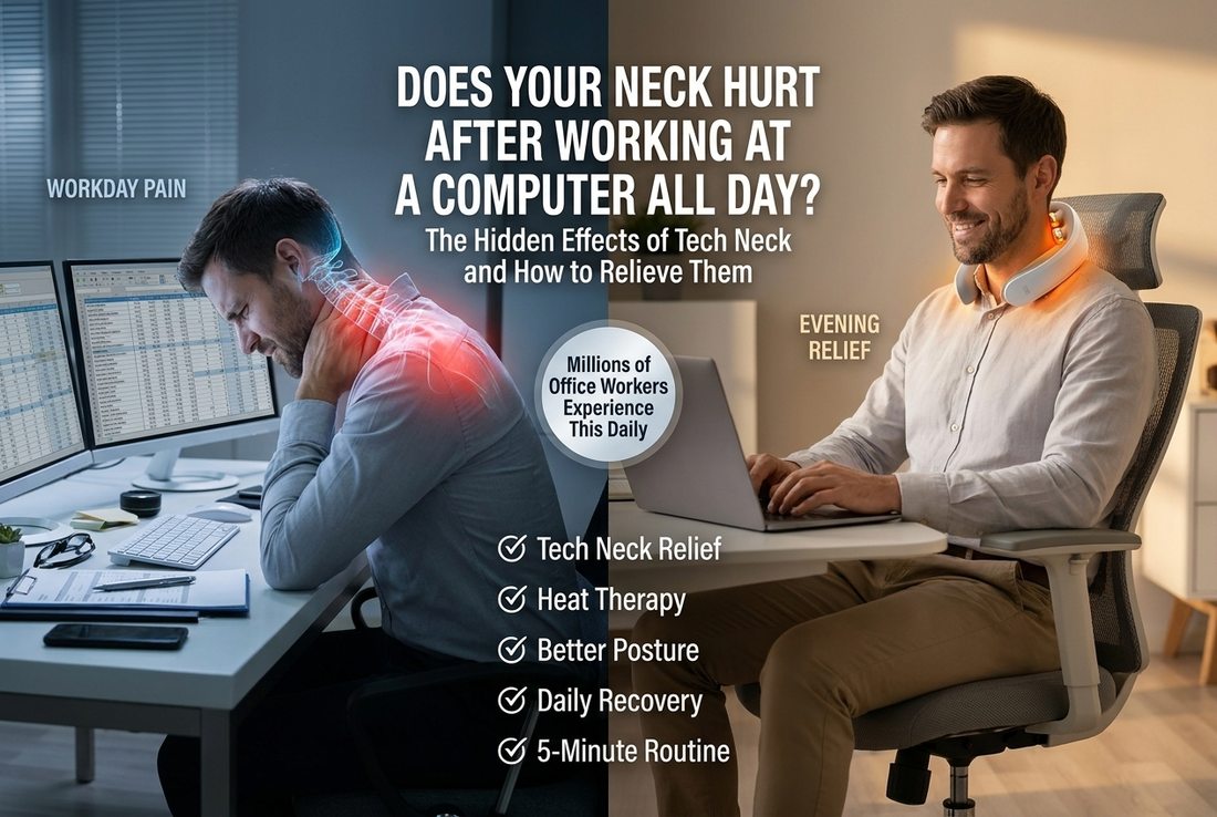 Neck Pain From Sitting at a Desk? Causes, Relief & Posture Tips