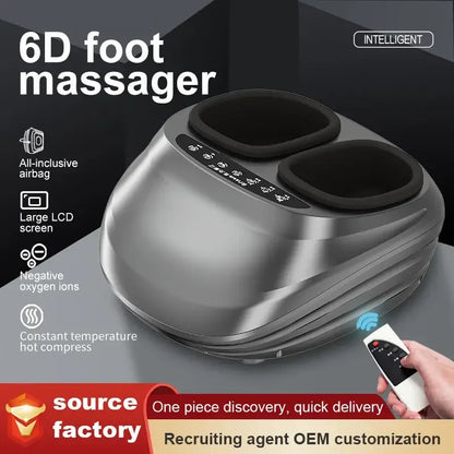 SoleRelief Pro – Shiatsu Foot Massager with Heat & Air Compression