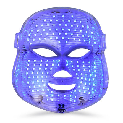 Adjustable strap detail on the AuraGlow Professional LED Photon Therapy Mask