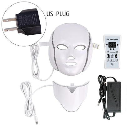 AuraGlow Professional LED Photon Therapy Mask supporting skin rejuvenation with light therapy