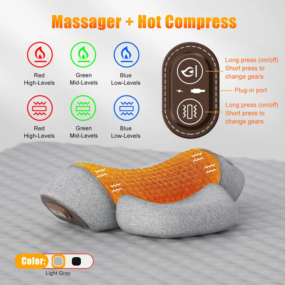 Compact Elite Cervical Massager designed for convenient everyday use