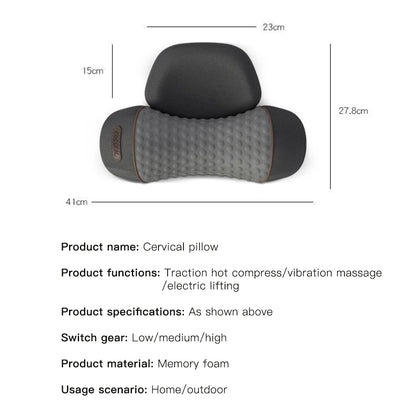 Close-up of the soft and comfortable material of the Elite Cervical Massager