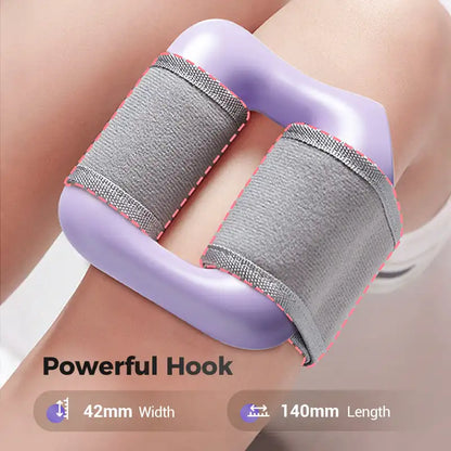 Athlete using the FlexRelief Fascia Ring for post‑workout muscle recovery