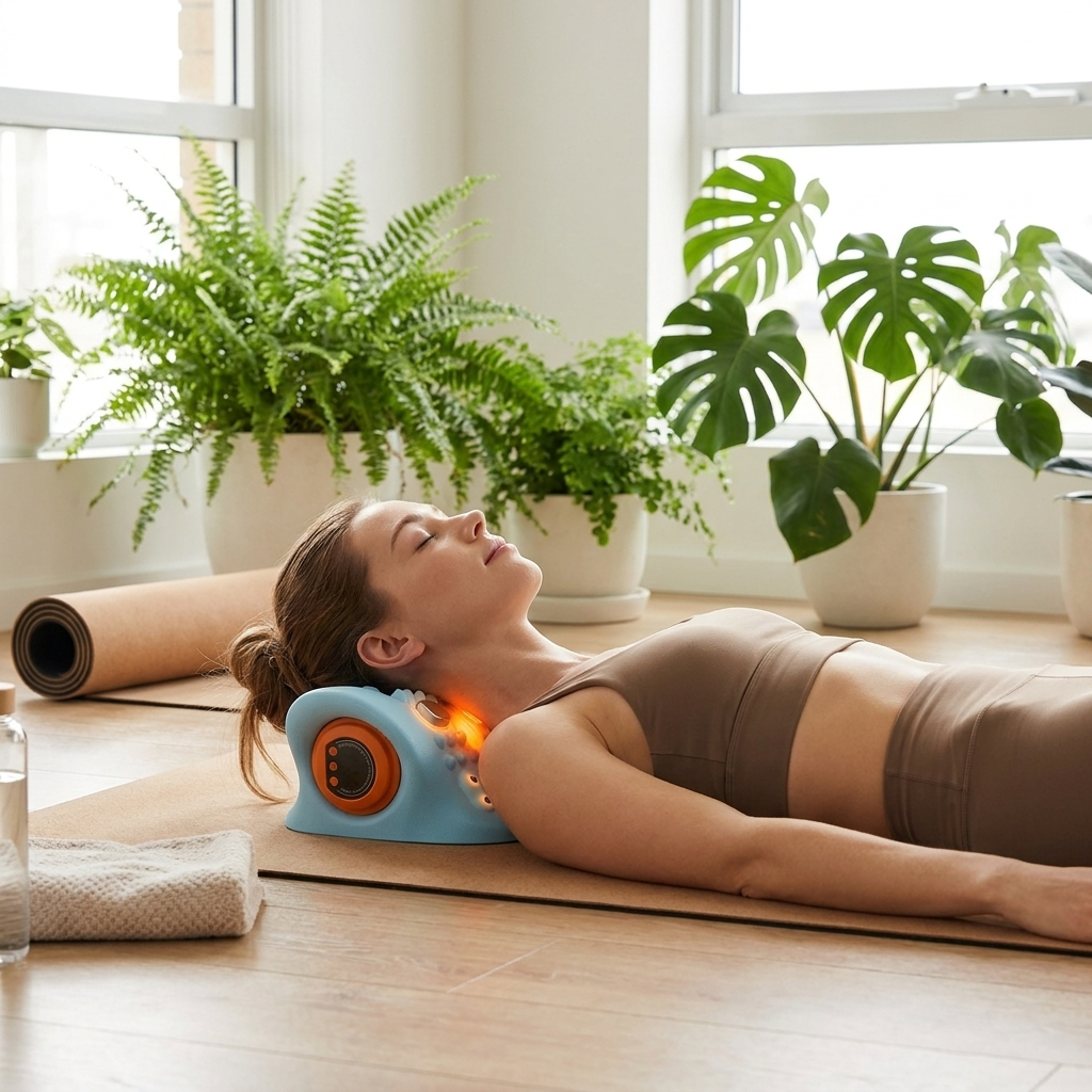 CerviPulse™ Pro™ Advanced EMS Neck Massager for Neck Pain Relief & Better Posture