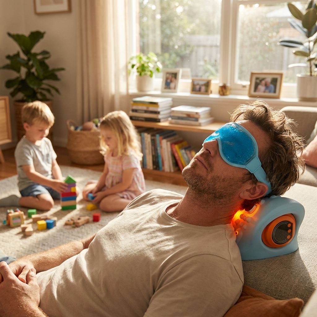 CerviPulse™ Pro™ Advanced EMS Neck Massager for Neck Pain Relief & Better Posture