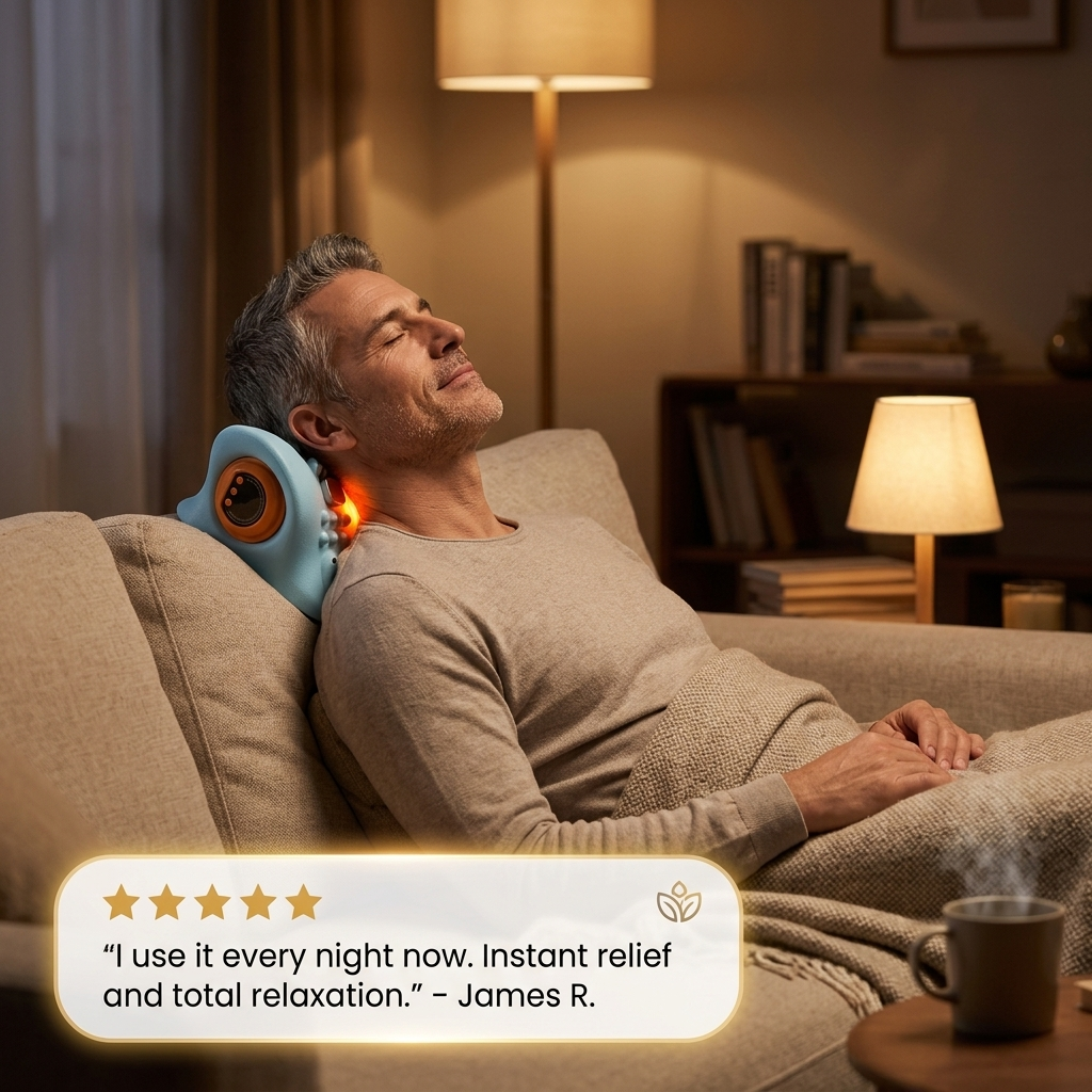 CerviPulse™ Pro™ Advanced EMS Neck Massager for Neck Pain Relief & Better Posture