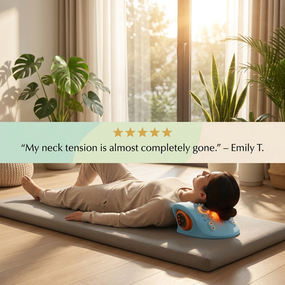 CerviPulse™ Pro™ Advanced EMS Neck Massager for Neck Pain Relief & Better Posture